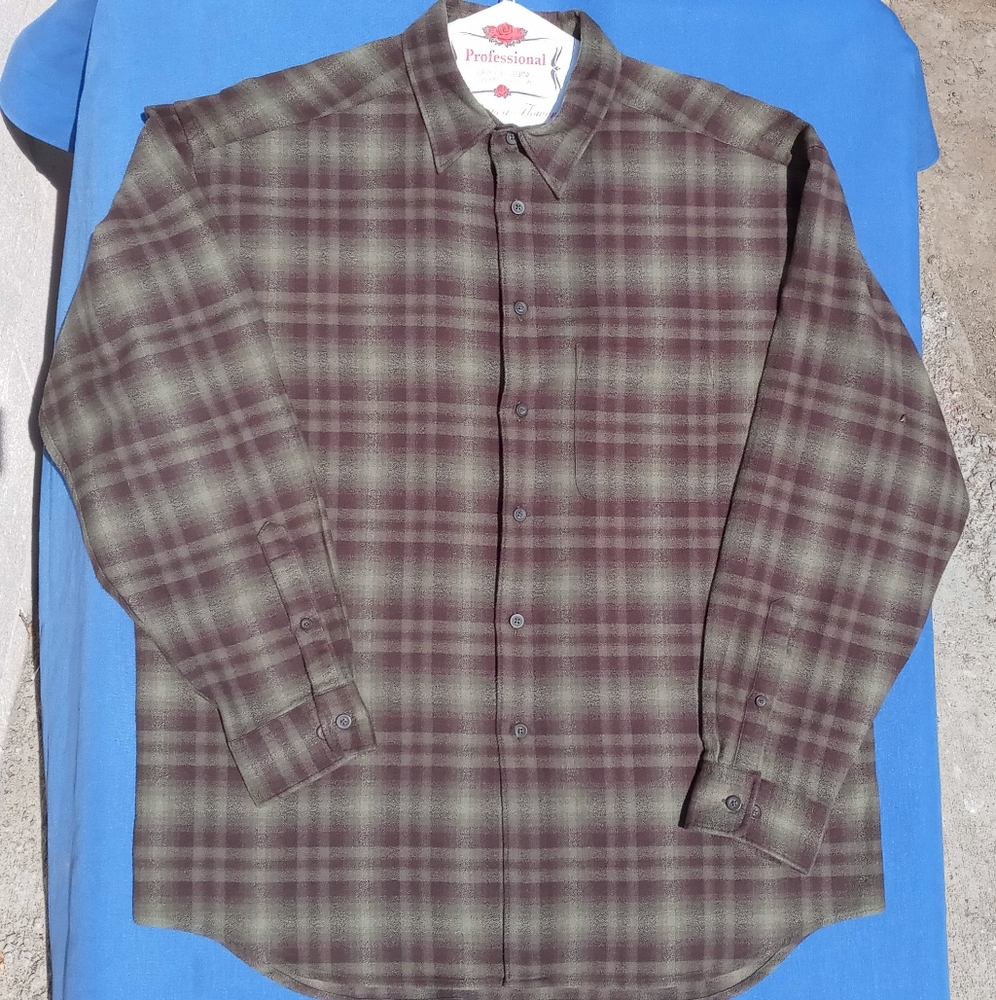 Banana Republic Cabinwear Long Sleeve Plaid Shirt